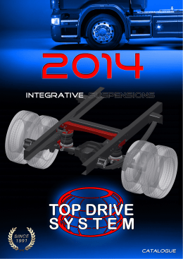 Catalogo Sospensioni 2014 - TOP DRIVE SYSTEM