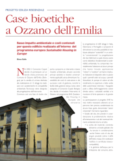 Case bioetiche a Ozzano dell`Emilia