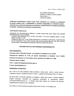 curriculum Dr. Ferri - Ospedale di Circolo di Busto Arsizio