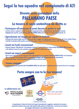 Segui la tua squadra nel campionato di A2!