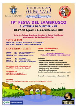 lambrusco 2015 locandina posta
