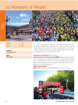 La Maratona di Madrid