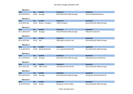Asd Volley Gussago_Calendario U14F Giornata: 1 Data Ora