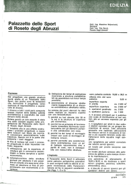 &ldquo;Palazzetto dello Sport di Roseto degli Abruzzi&rdquo;, Acciaio