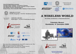 Scientific/Organizing committee: Giuseppe Pelosi, Professor