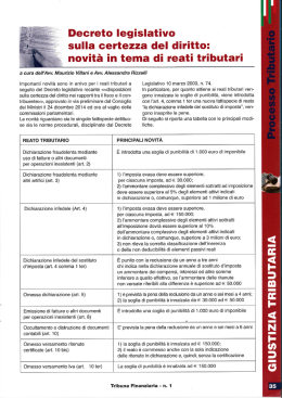 Visualizza il documento - Studio Legale Tributario Avv. Maurizio Villani