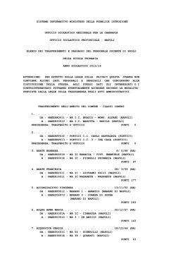 SISTEMA INFORMATIVO MINISTERO DELLA