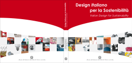 Italian Design for Sustainability