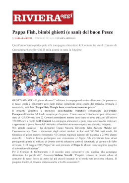 Pappa Fish Riviera Oggi 22/05/2015