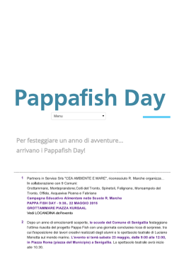 Pappa Fish Regione Marche 22/05/2015