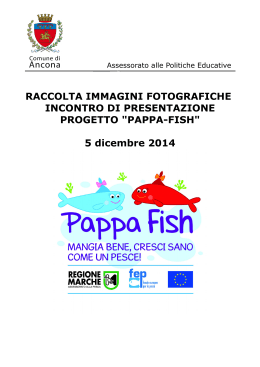 progetto pappa-fish (foto incontro presentazione 5.12.2014)