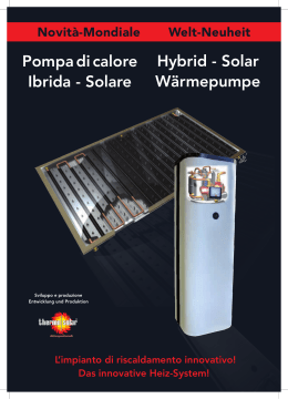 Pompa di calore ibrida solare - Thermo|solar