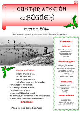 inverno 2014 - Comune di Buguggiate