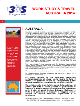 work study & travel australia 2014