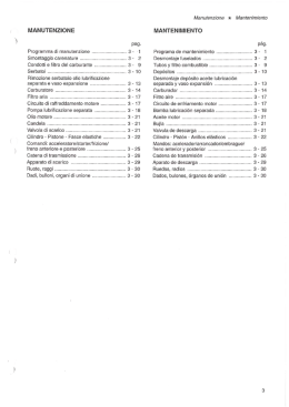 MANUTENZIONE - 125 Stradali