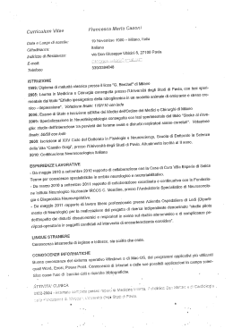 Curricuium Vitae Eiancesca Marta Casoni i