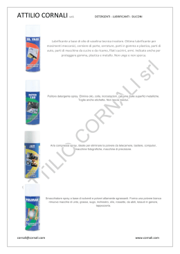 Lubrificanti-Detergenti-Siliconi-Adesivi (download pdf)