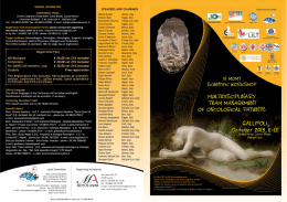 Brochure VI MOMT SCIENTIFIC WORKSHOP