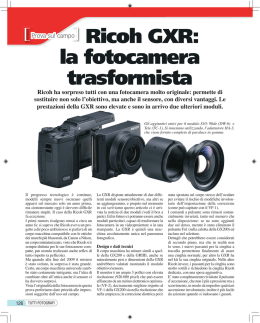 RICOH GXR - Fotografia.it