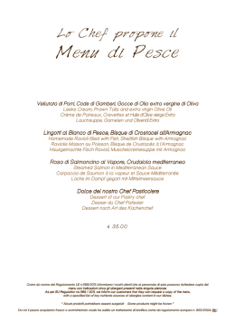 menu settembre-ottobre 2015