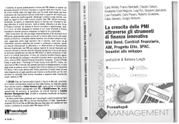 Copertina, frontespizio, indice