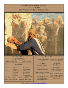 Sacred Heart Parish Family