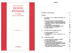 Nuovo Pignone. Le sfide della maturit&agrave;