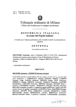 testo della sentenza - Diritto penale contemporaneo