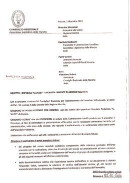 Richiesta accesso agli Atti