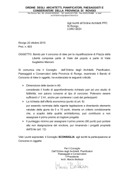 Comunicazione_OrdineAPPCRovigo - Ordine degli Architetti Treviso