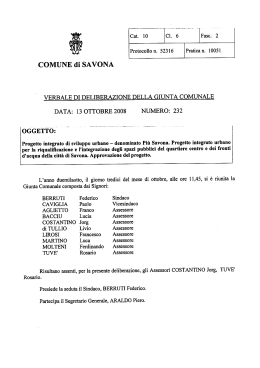 deliberazione n. 232