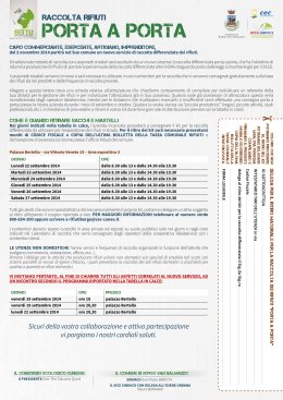 Comunicazione del Comune di Borgo San Dalmazzo