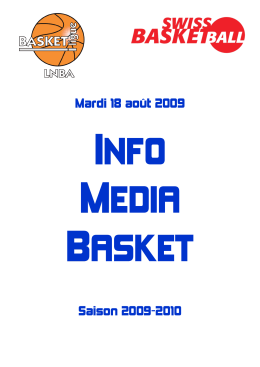 Mardi 18 août 2009 Saison 2009-2010 - 1-2-3-4-5