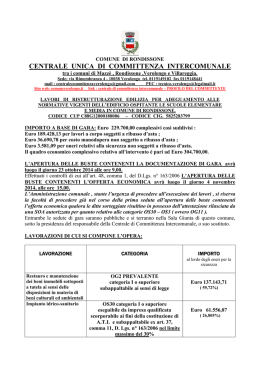 Schema bando gara con moduli allegati ristrutturazione edi&hellip;