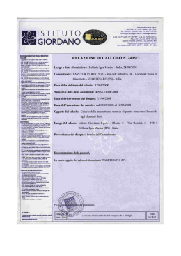 trasmittanza termica