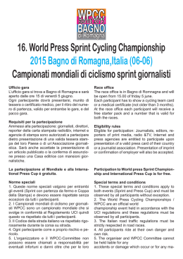 Scarica da QUI il regolamento completo