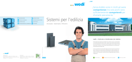 Sistemi per l`edilizia
