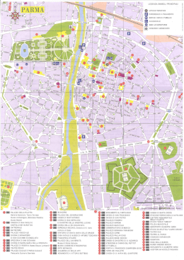 Cartina Parma città definitiva - Università degli Studi di Parma