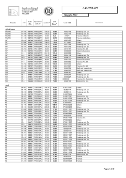 Listino Prof Lamierati_Maggio 2013