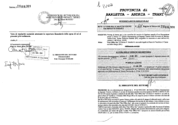 Visto di regolaritа contabile attestante la copertura ﬁnanziaria della