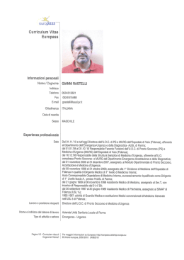 Curriculum Vitae