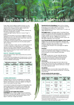 Kingfisher Bay Resort Informazioni