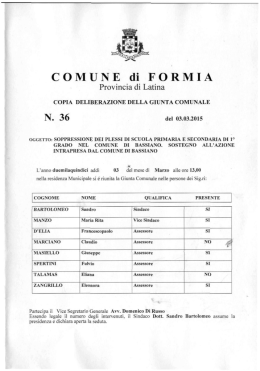 soppressione dei plessi di scuola primaria e secondaria di 1&deg; grado