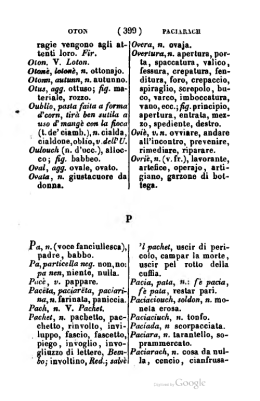 Vocabolario piemontese-italiano e italiano