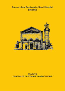 scarica lo statuto del Consiglio Pastorale Parrocchiale