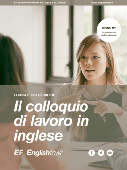 LA GUIDA EF ENGLISTOWN PER: