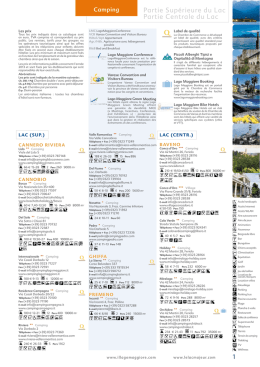 Partie Sup&eacute;rieure du Lac Partie Centrale du Lac