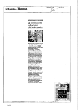 Leggi la rassegna stampa