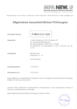 MFA NRW. - Delius Contract