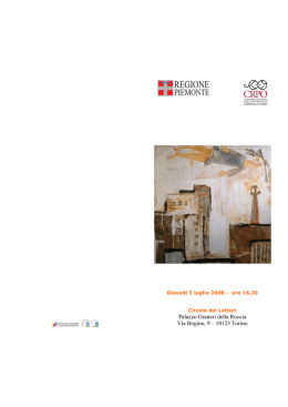 Palazzo Graneri della Roccia Via Bogino, 9 &ndash; 10123 Torino